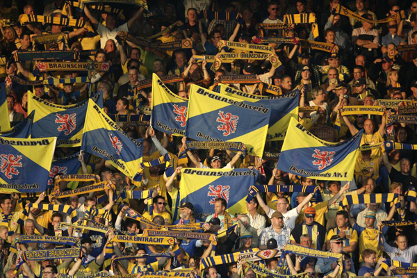 Fans von Eintracht Braunschweig