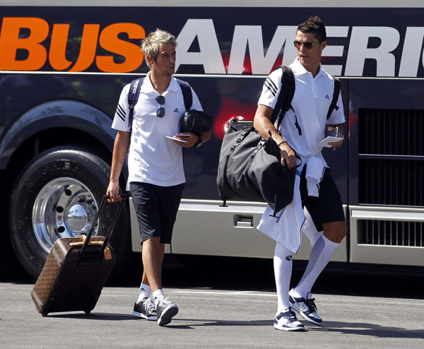 Fabio Coentrao und Cristiano Ronaldo