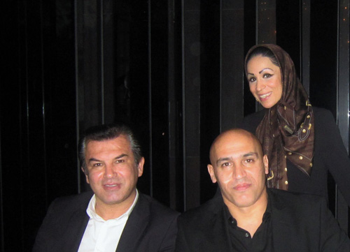 Hamid Estili, Alireza Mansourian und Samira Samii