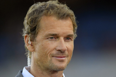 Jens Lehmann als Experte beim WM-Qualifikationsspiel der Nationalmannschaft in Oslo