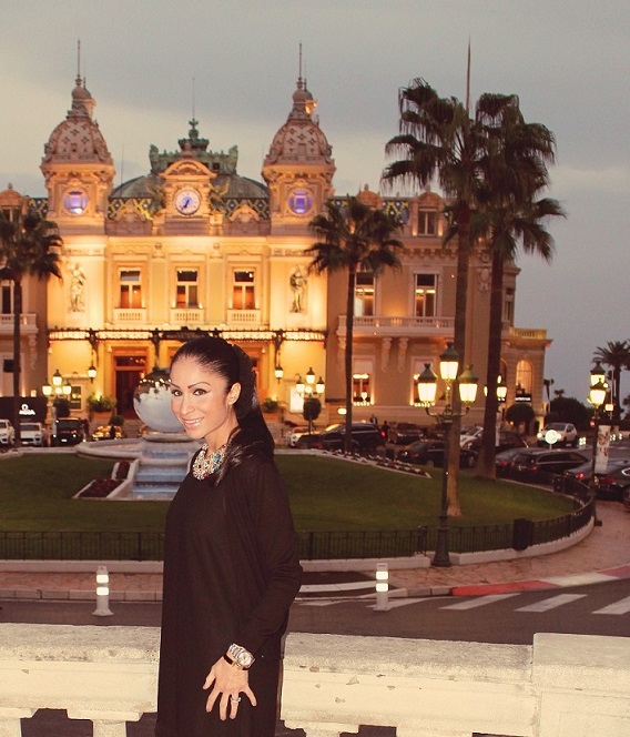 Samira Samii in Monte Carlo