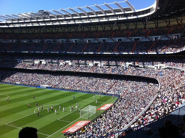 Das Bernabeu-Stadion von Real Madrid