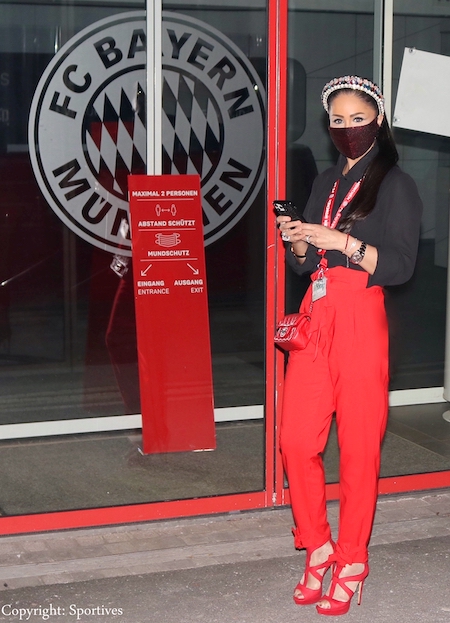 Sportmanagerin & Rund-Kolumnistin Dr. Samira Samii beim FC BAYERN