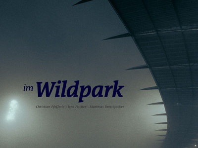 Im Wildpark, Cover des Bildbands