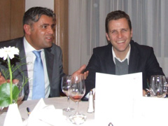 Cem Bingöl und Oliver Bierhoff