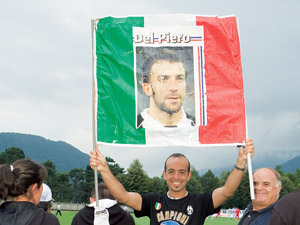 Fan-Transparent für del Piero